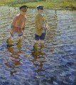 jungen 1 Nikolay Bogdanov Belsky Kinder Kinder impressionismus